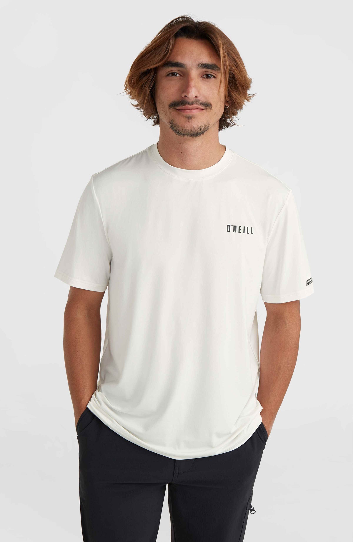 O'Neill TRVLR Series Photoprint Polygiene T-shirt | Snow White