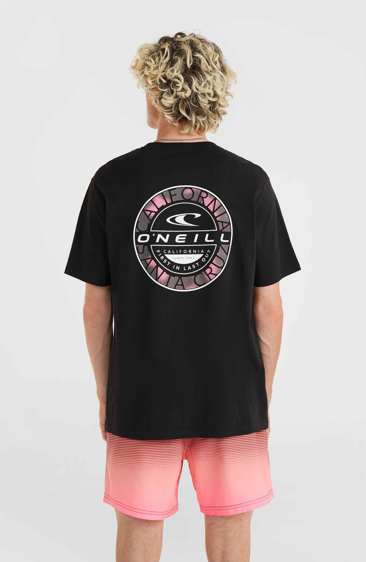 Jack O'Neill Back Print T-shirt | Black Out