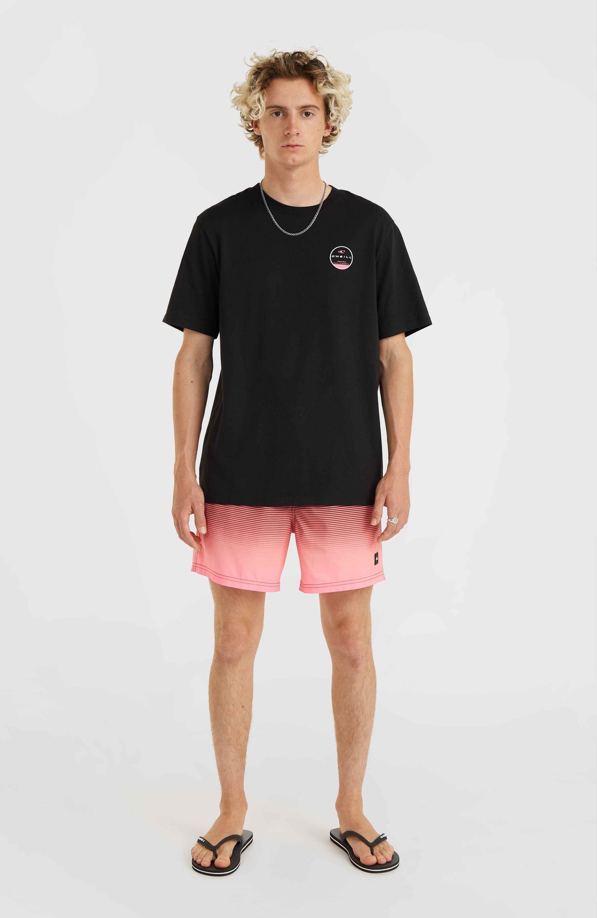 Jack O'Neill Back Print T-shirt | Black Out