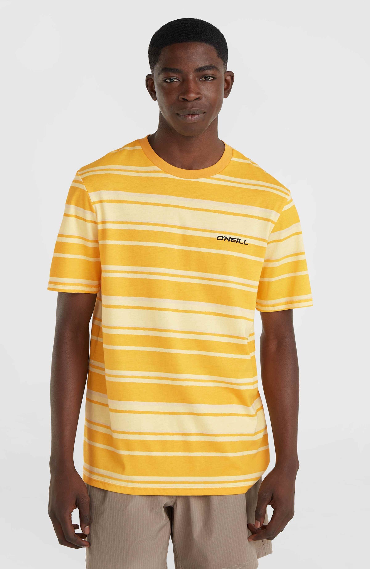 Mix and Match Stripe T-shirt | Yellow Bold Stripes
