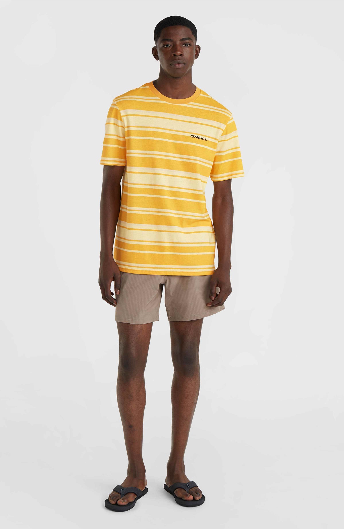 Mix and Match Stripe T-shirt | Yellow Bold Stripes