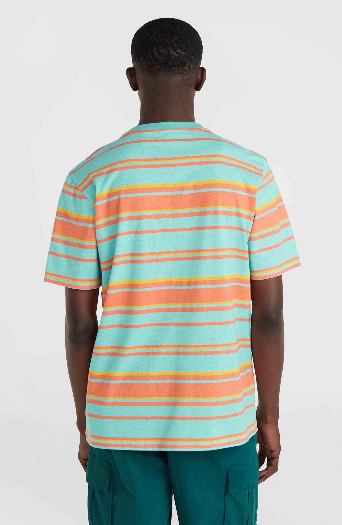 Mix and Match Stripe T-shirt | Blue Neon Bold Stripes