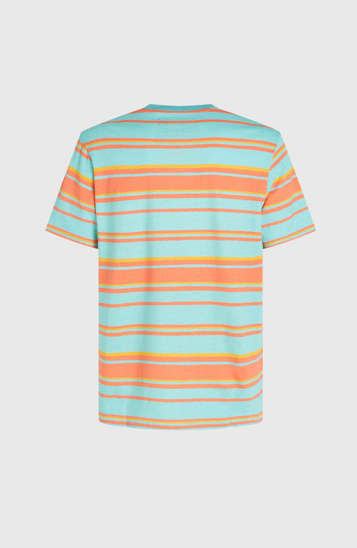 Mix and Match Stripe T-shirt | Blue Neon Bold Stripes