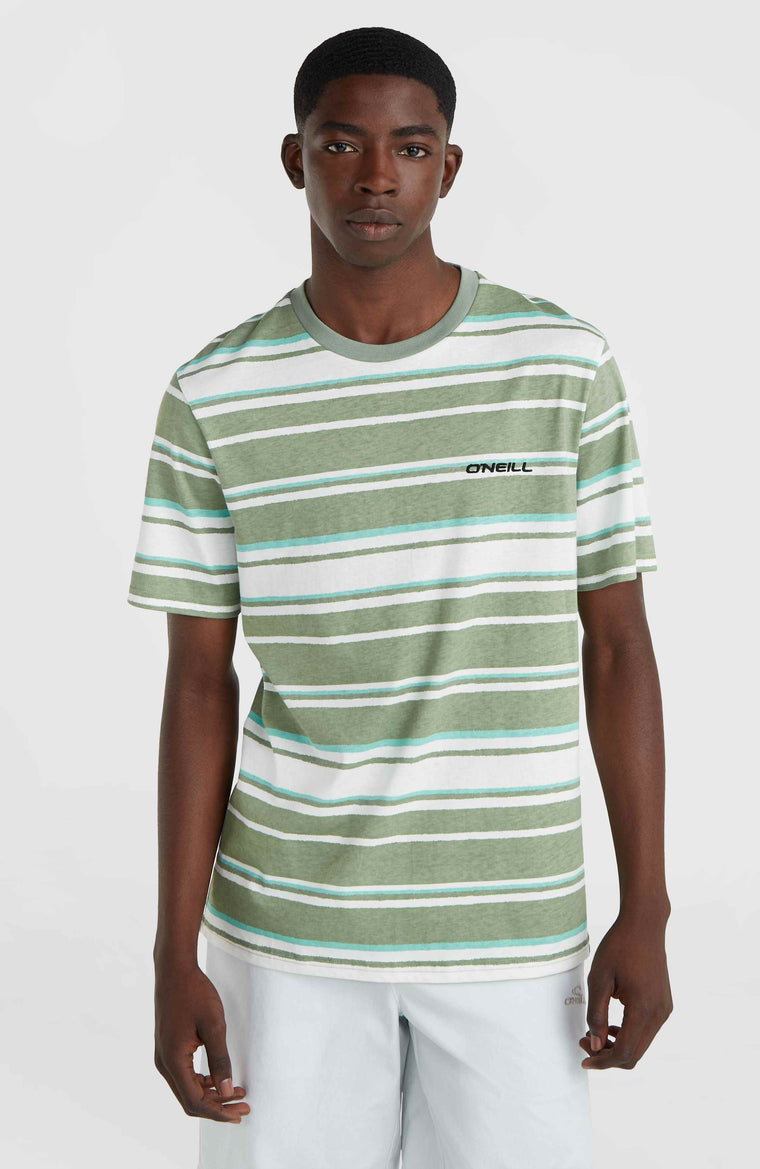 Mix and Match Stripe T-shirt | Green Bold Stripes Mix and Match Stripe T-shirt | Green Bold Stripes
