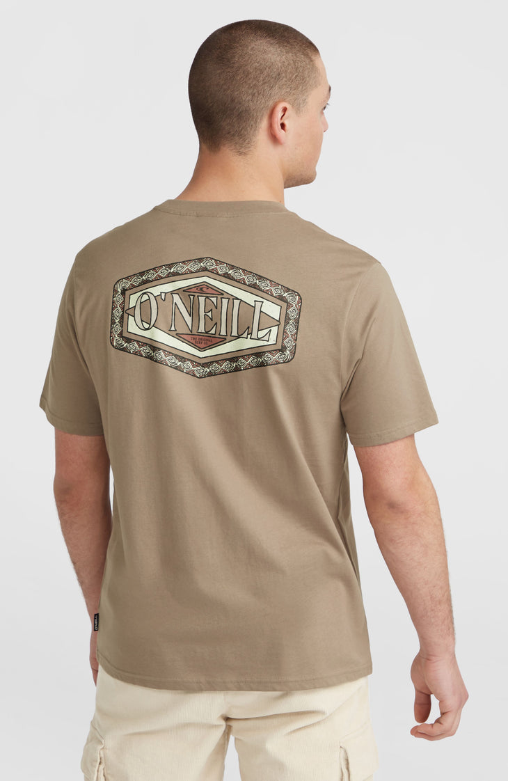 Back Print T-shirt | Concrete