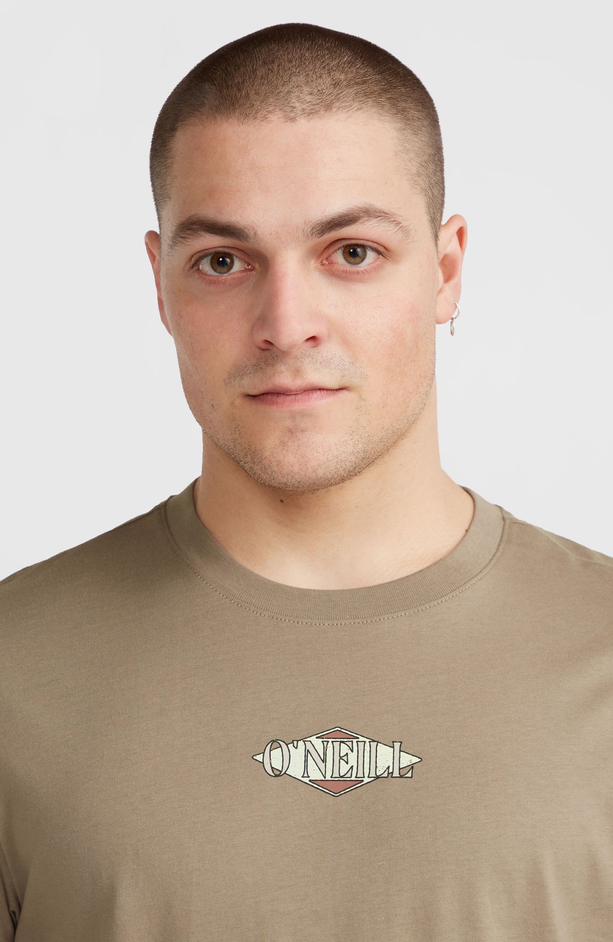 Back Print T-shirt | Concrete