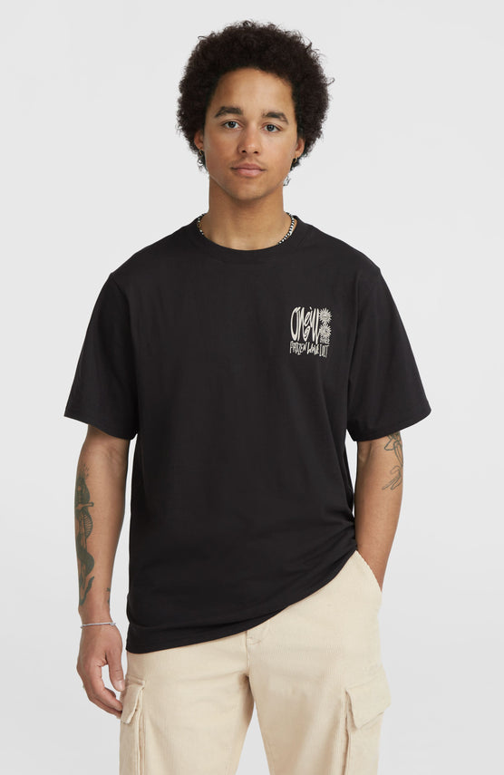 Surf Heroes Graphic T-shirt | Black Out