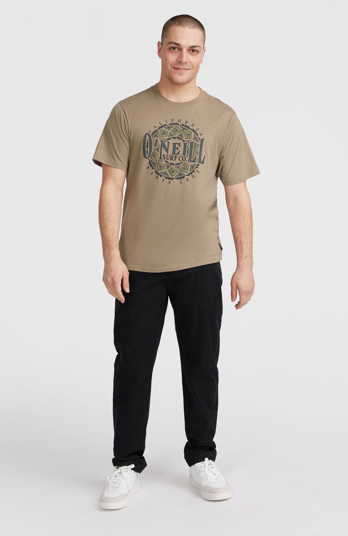 Ikat Graphic T-shirt | Concrete