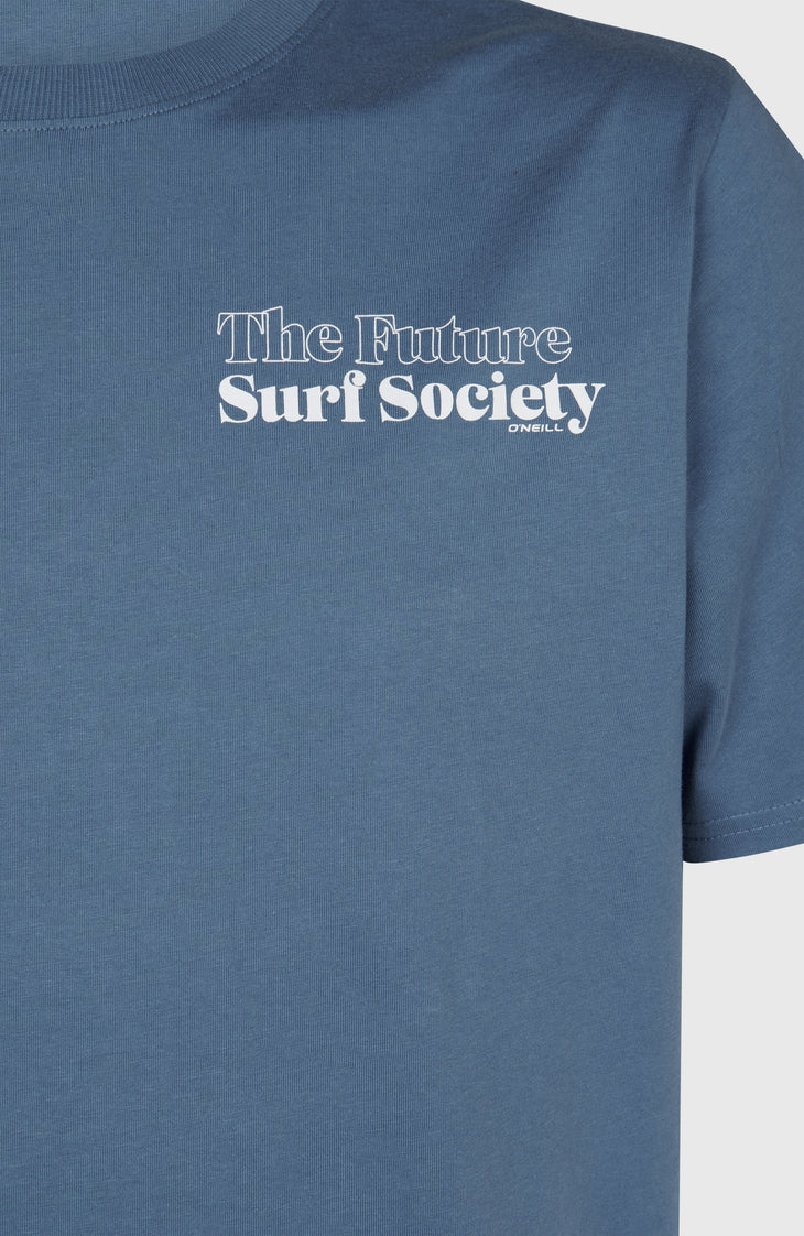 Future Surf Society T-shirt | Copen Blue