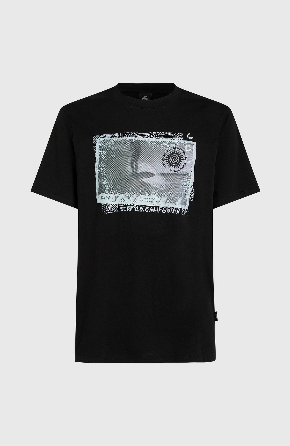 Photo Print T-shirt | Black Out