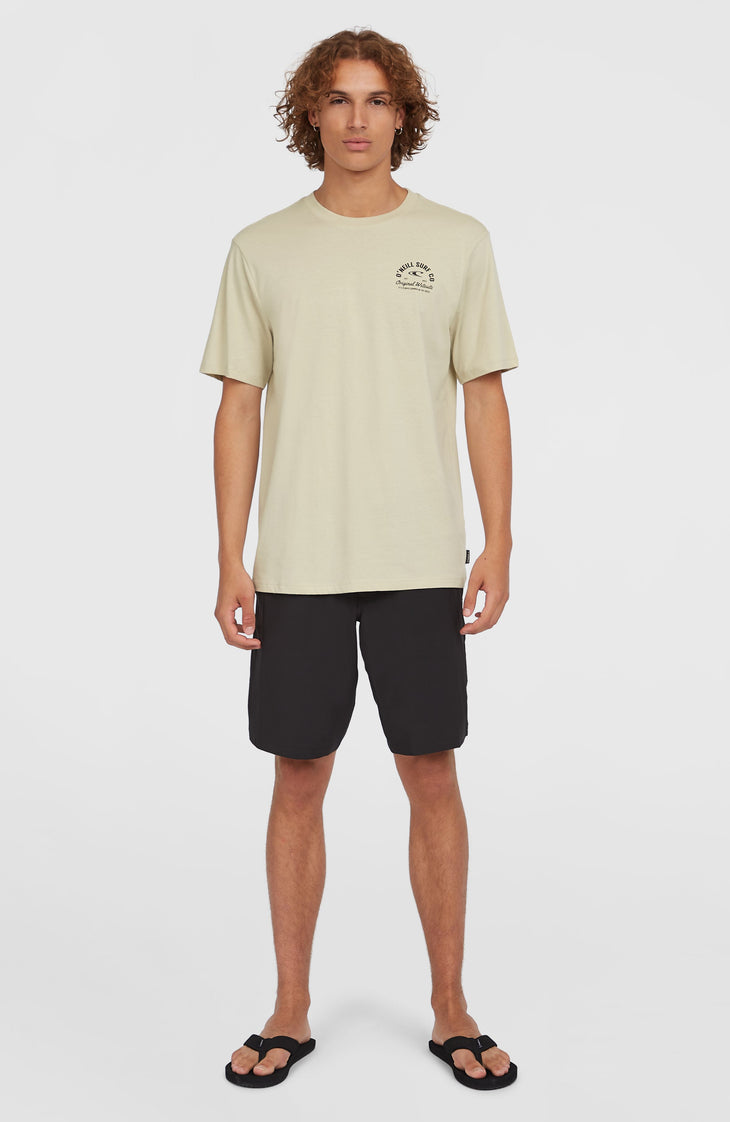 Surf Co T-shirt | Light Khaki