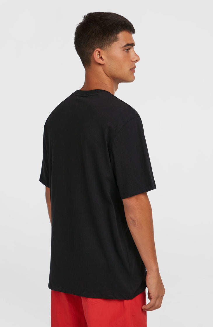 Front Print T-shirt | Black Out
