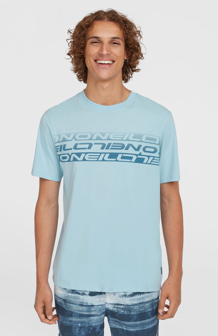 Stripe T-shirt | Morning Glory Stripe T-shirt | Morning Glory