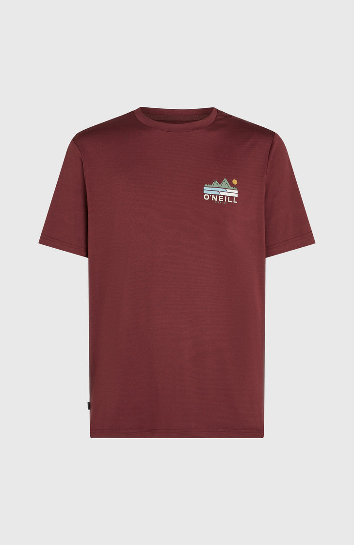 O'Neill TRVLR Series UPF T-shirt | Burgundy