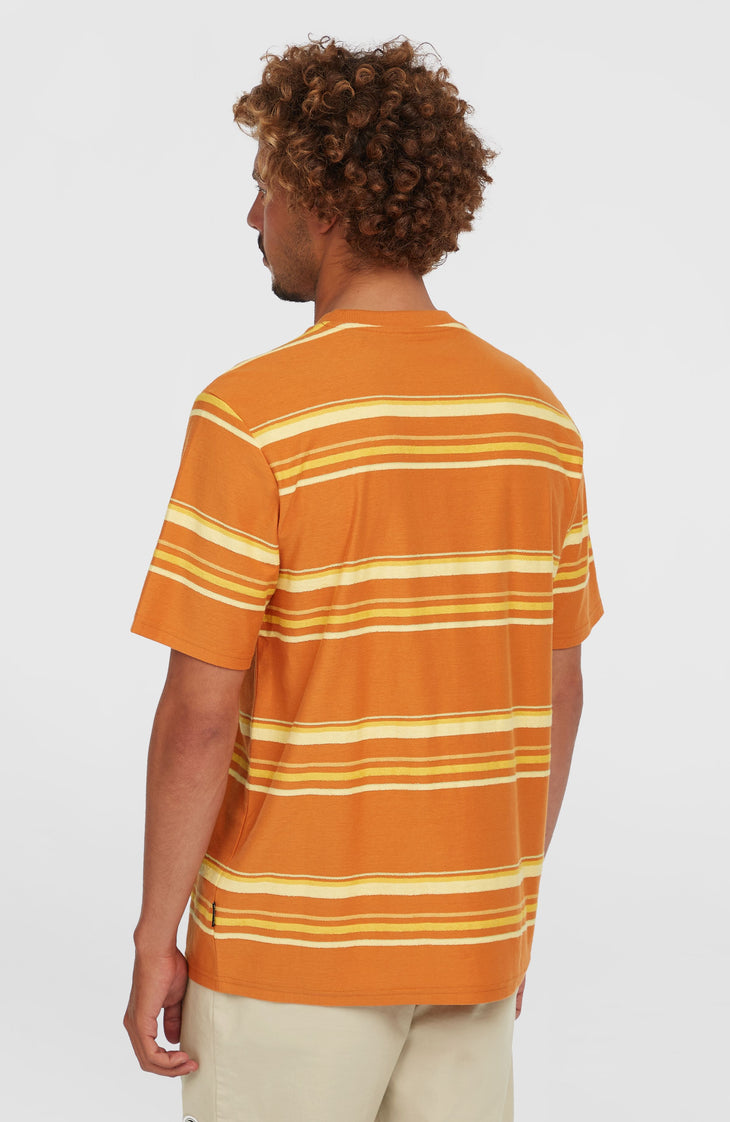 O'Riginals Stripe T-shirt | Orange Originals Retro Stripe