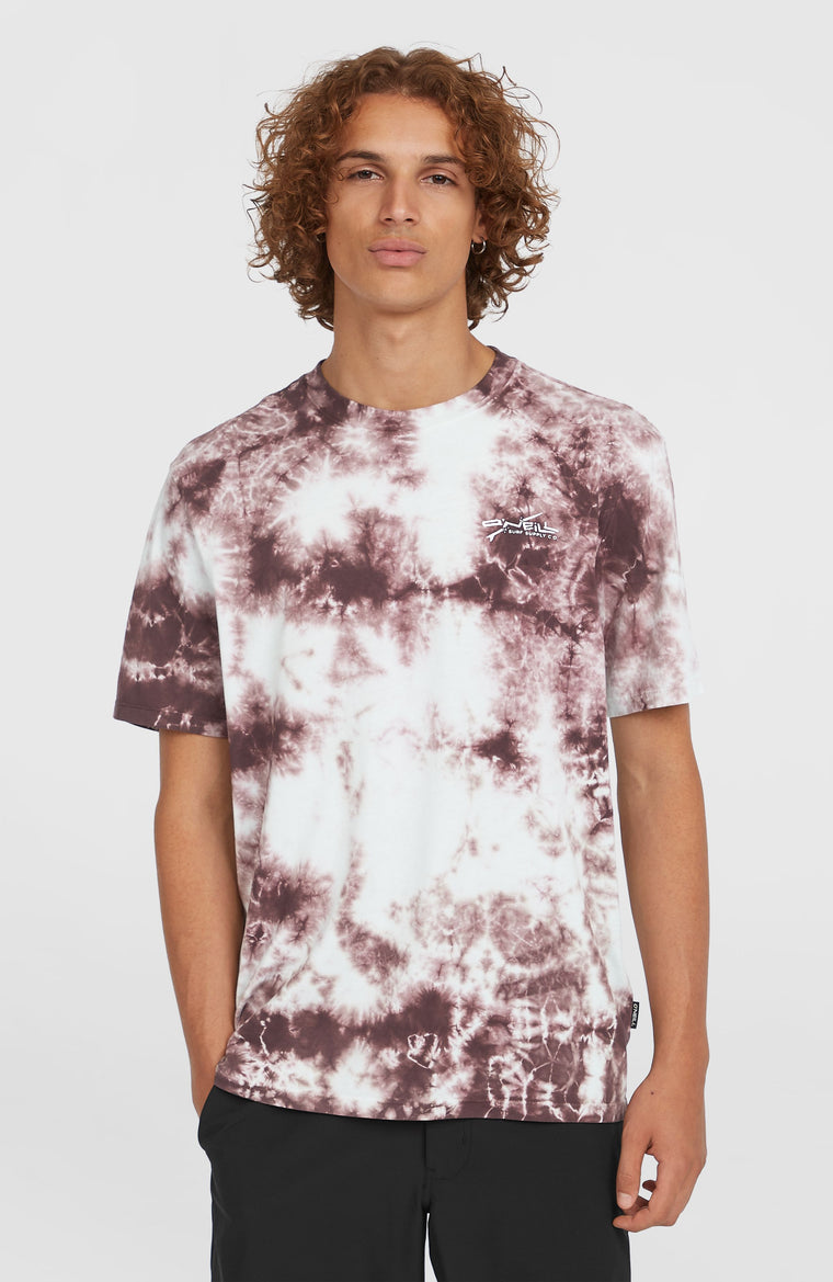 Tie Dye Graphic T-shirt | Purple Tie Dye Print Tie Dye Graphic T-shirt | Purple Tie Dye Print