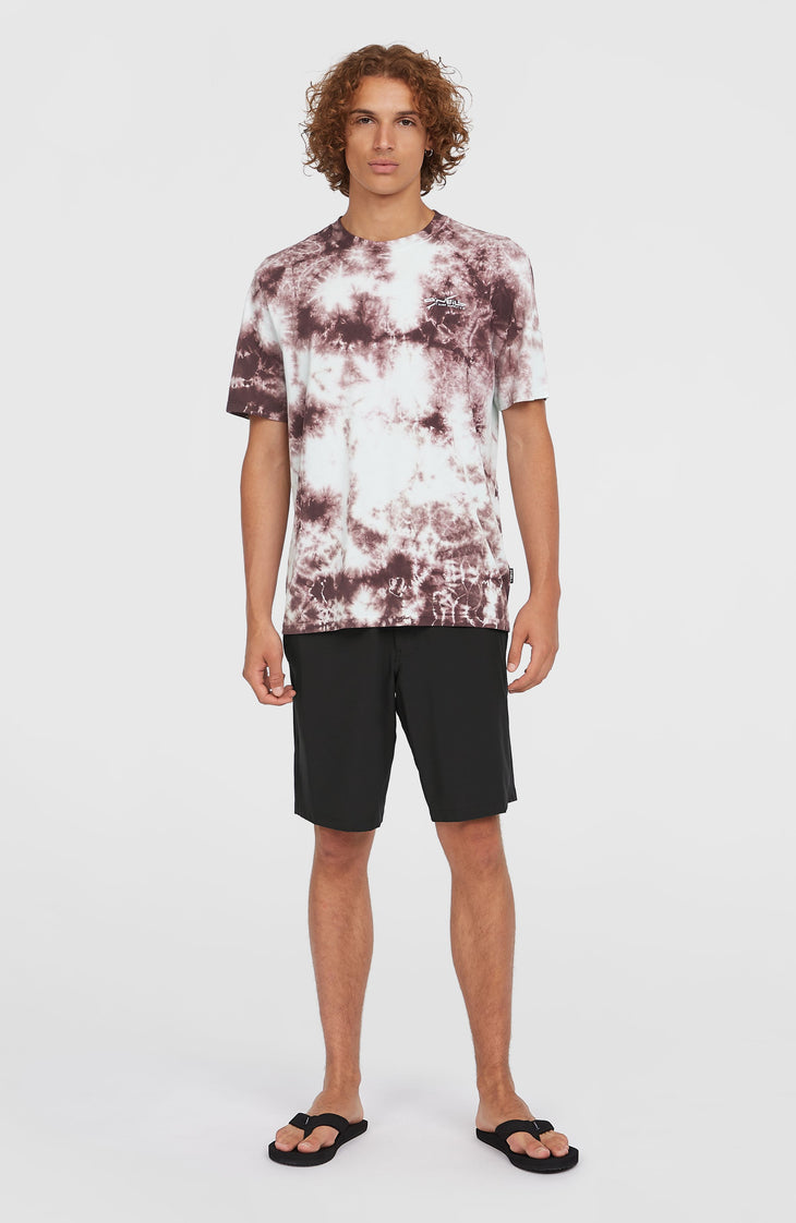 Tie Dye Graphic T-shirt | Purple Tie Dye Print