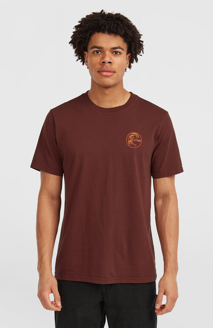 O'Riginals Retro Back-Print T-shirt | Hazel Spice