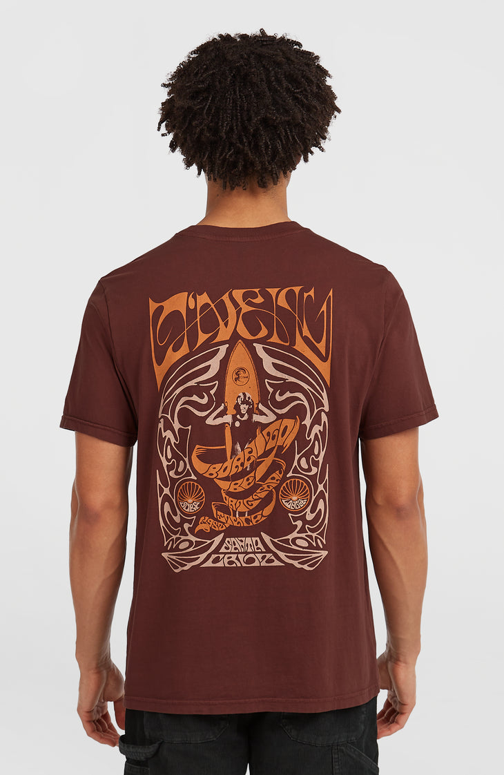 O'Riginals Retro Back-Print T-shirt | Hazel Spice