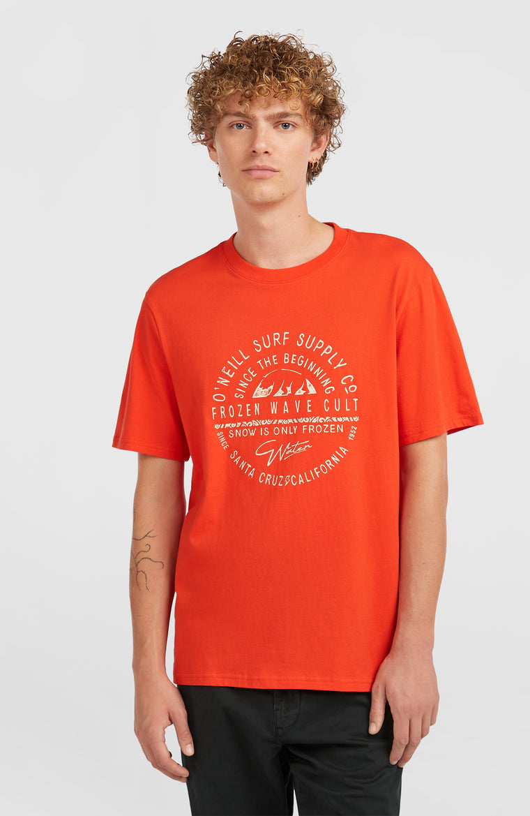 Muir T-shirt | Flame Muir T-shirt | Flame