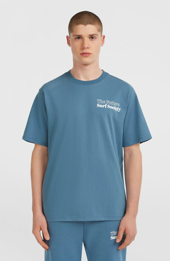 Future Surf Society T-shirt | Mozart Blue
