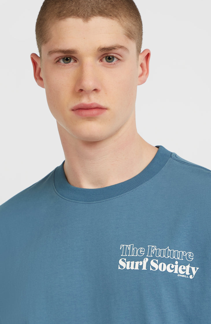Future Surf Society T-shirt | Mozart Blue