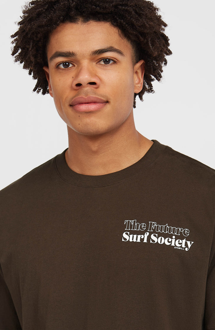 Future Surf Society T-shirt | Coffee Bean
