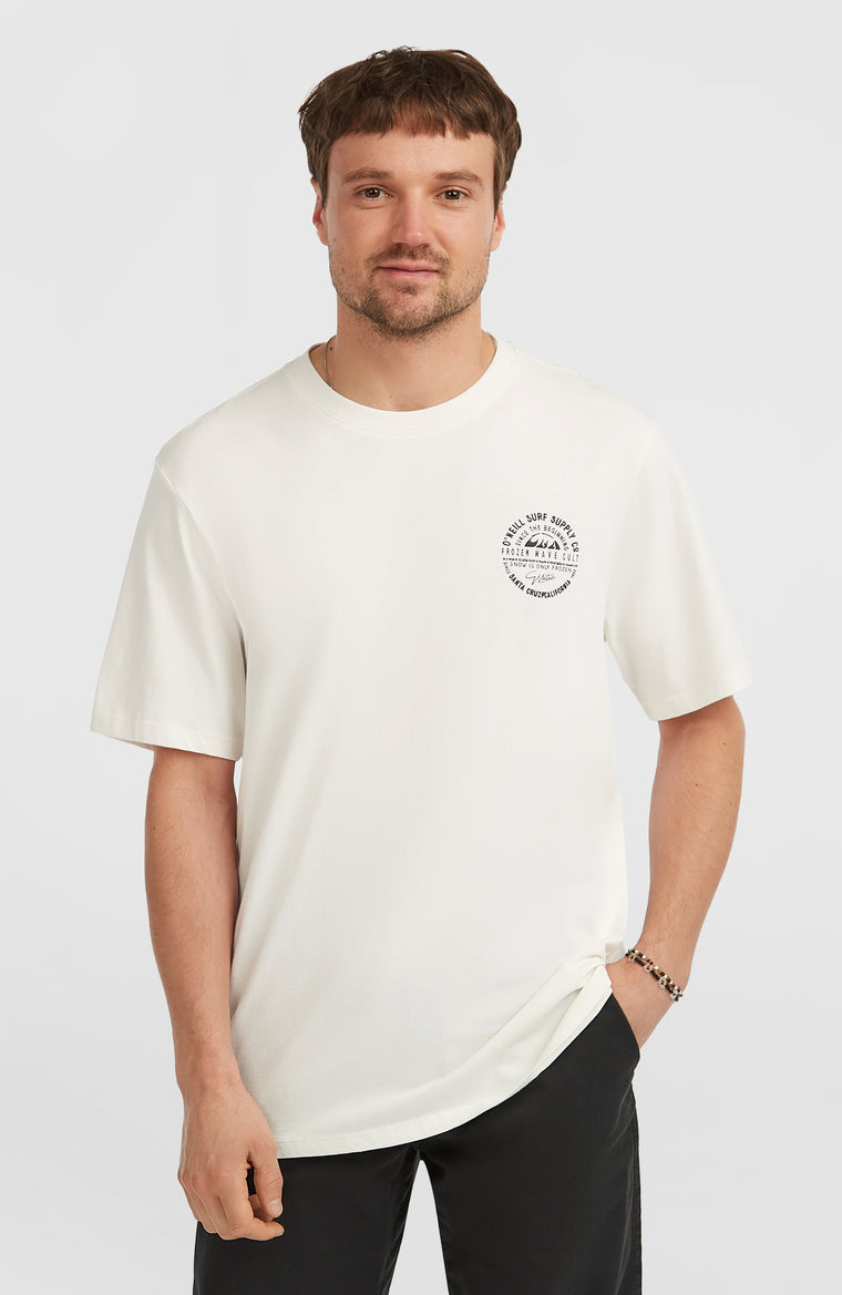 Chest Print T-shirt | Snow White Chest Print T-shirt | Snow White