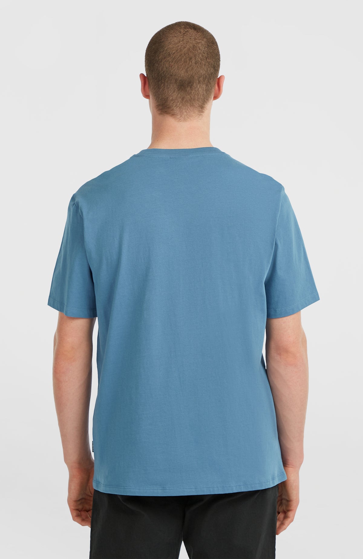 Chest Print T-shirt | Mozart Blue
