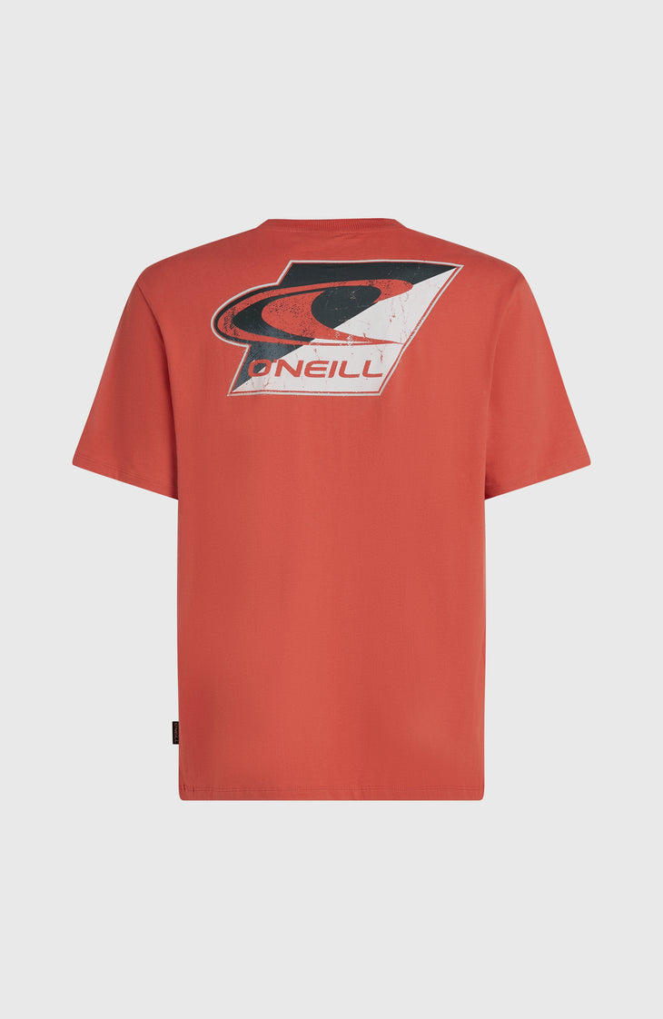 Re-Issue Graphic T-shirt | Hot Red