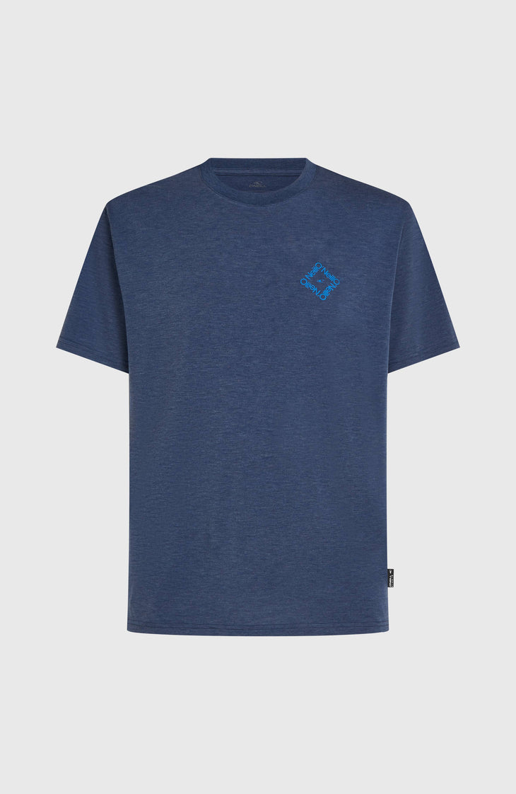 O'Neill Hybrid Polygiene Back-Print T-shirt | English Evening