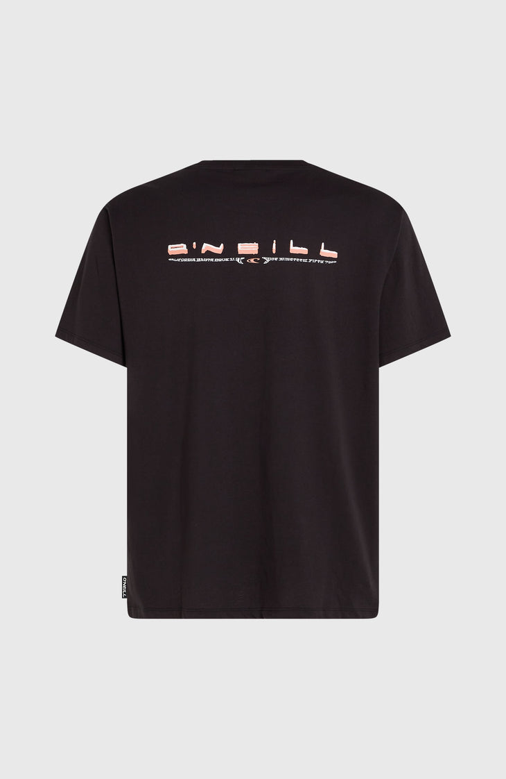 O'Neill Retro Back-Print T-shirt | Black Out