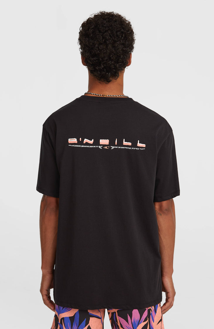 O'Neill Retro Back-Print T-shirt | Black Out