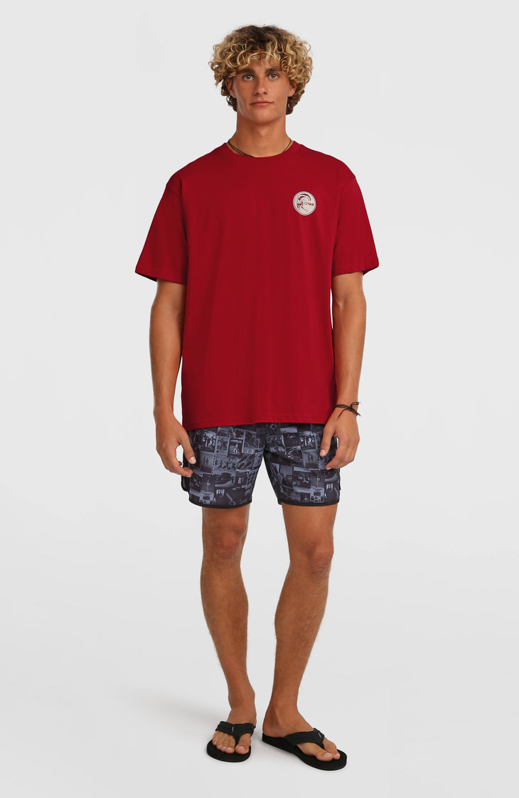O'Riginals Surf Shop T-shirt | Midnight Poppy