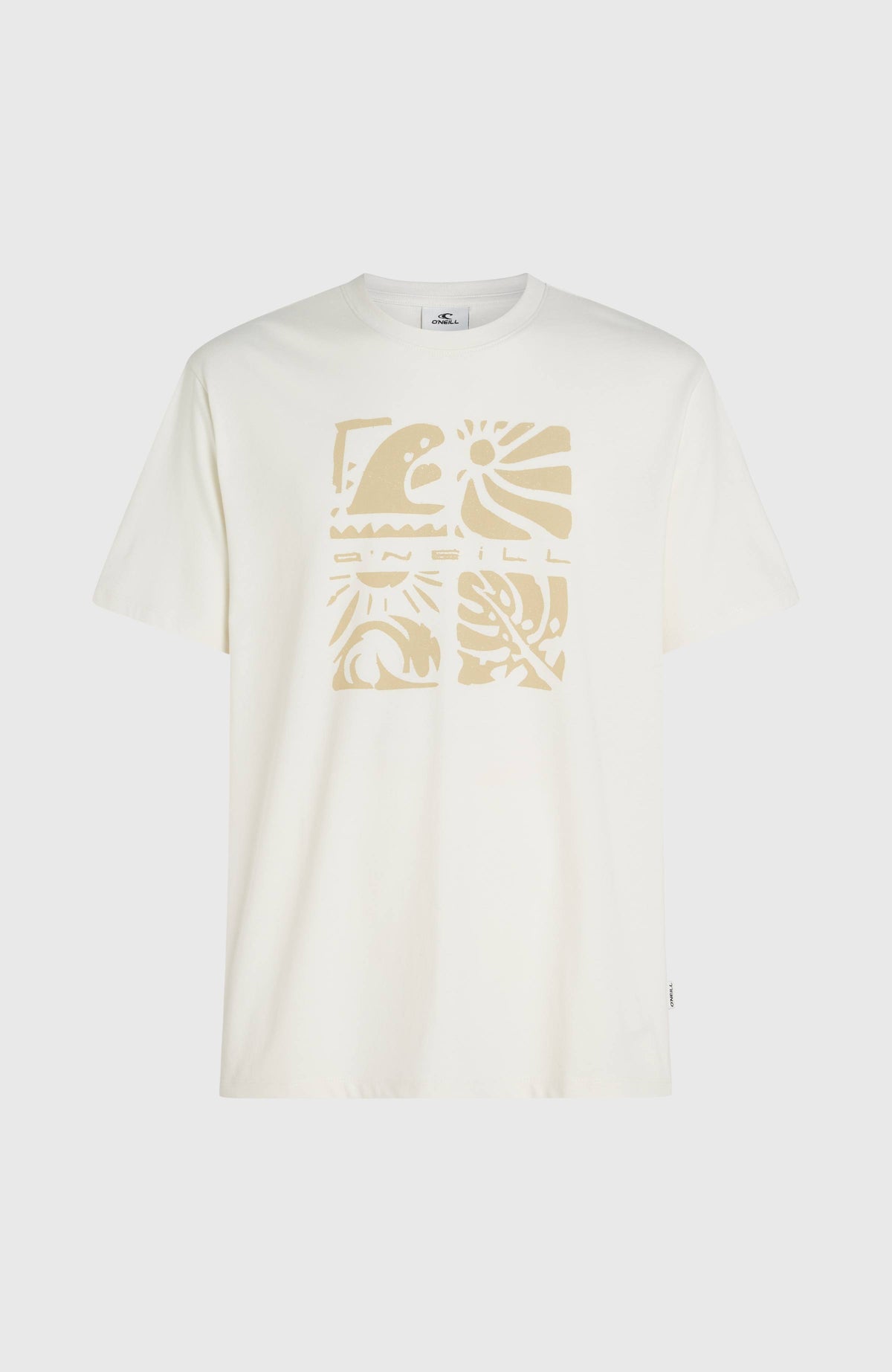 O'Neill Melange Front-Print T-shirt | Snow White