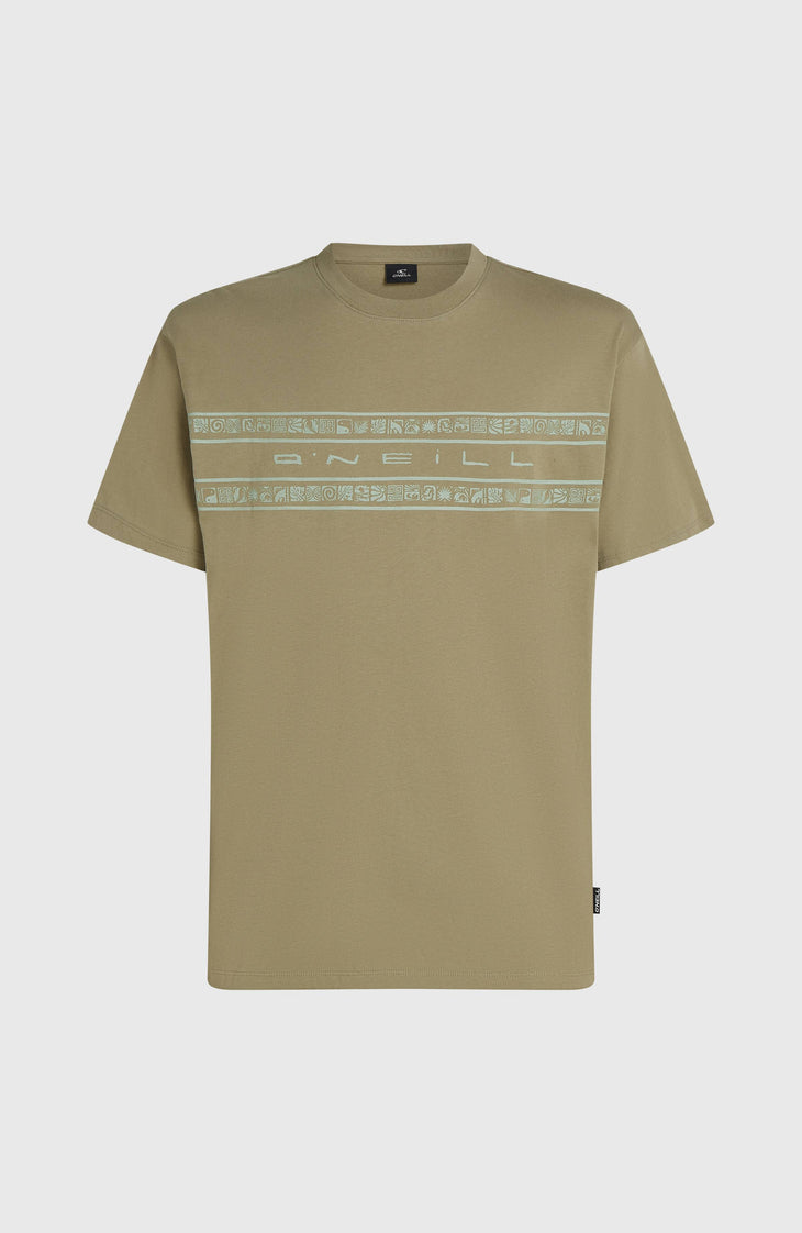 O'Neill Flower Stripe T-shirt | Avery Fern