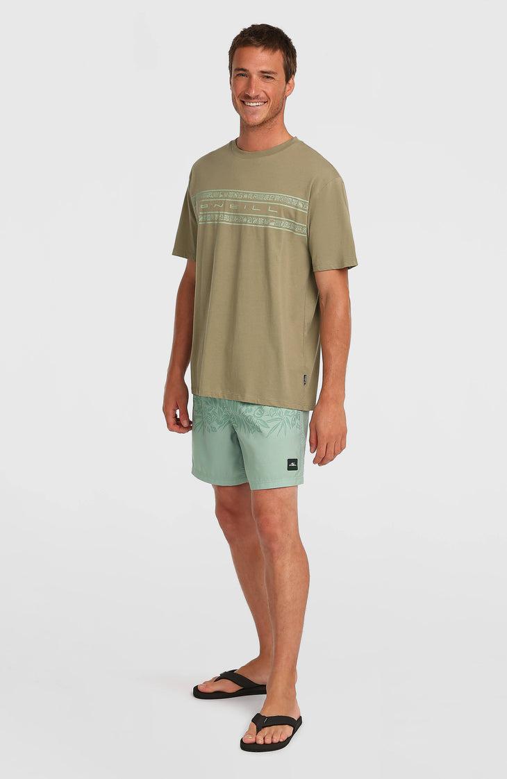 O'Neill Flower Stripe T-shirt | Avery Fern