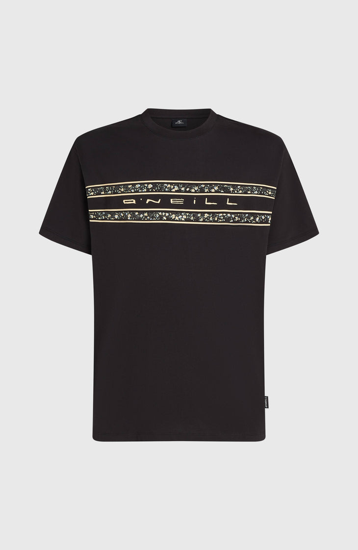 O'Neill Flower Stripe T-shirt | Black Out