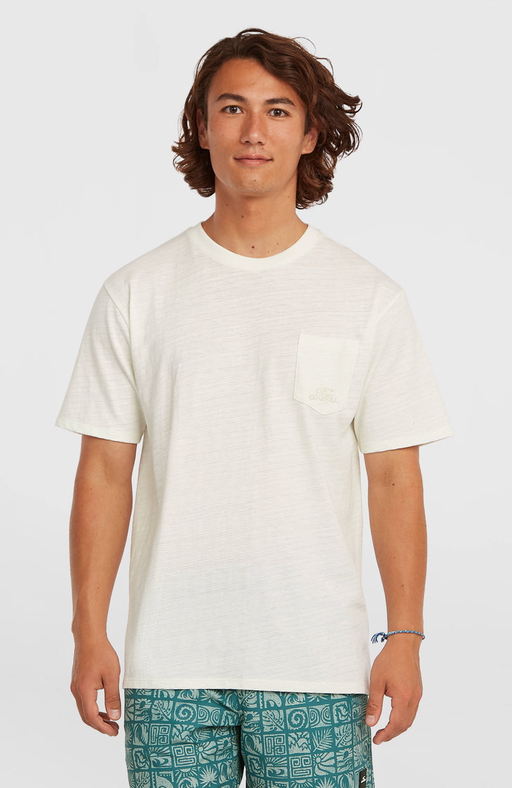 O'Neill Slub Chest Pocket T-shirt | Snow White