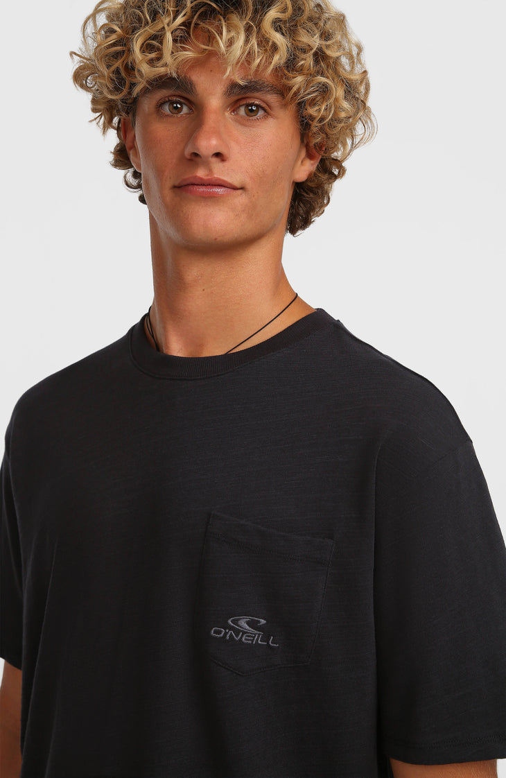 O'Neill Slub Chest Pocket T-shirt | Black Out