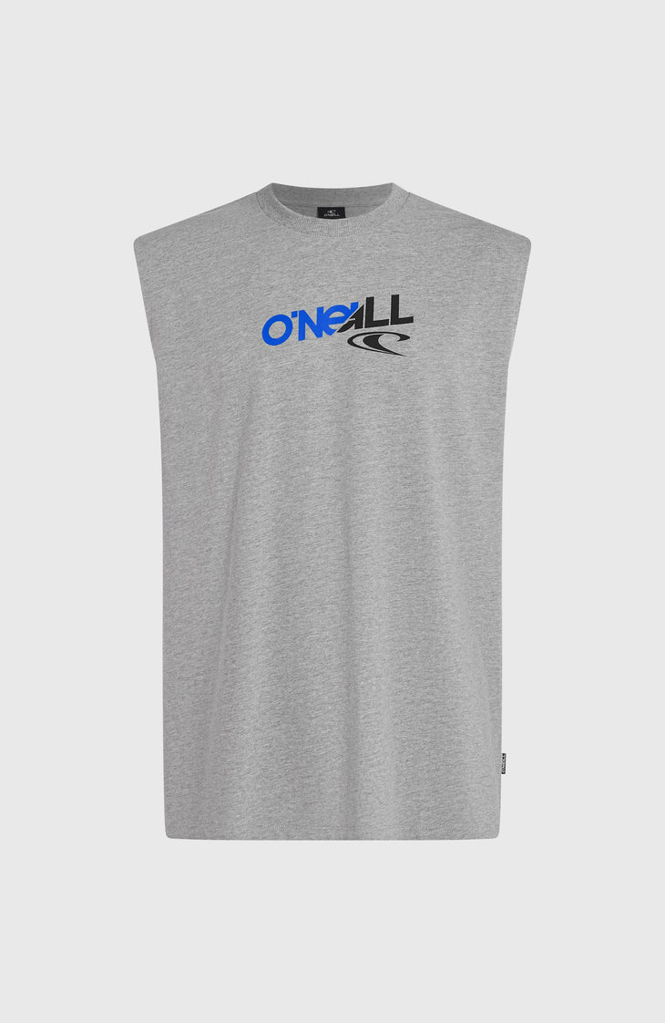 Essentials 90s Graphic tanktop | Silver Melee