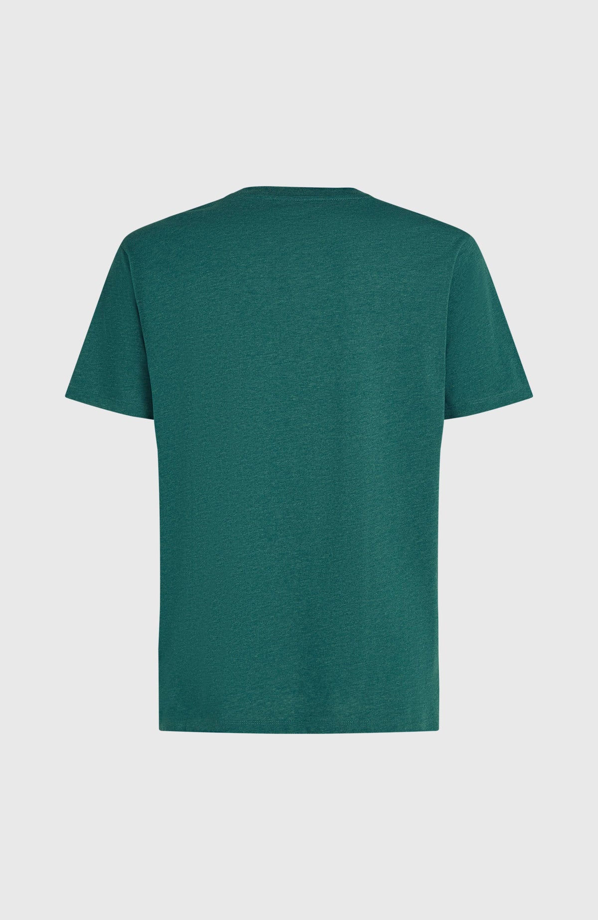 Melange Chest-Print T-shirt | Botanical Heat