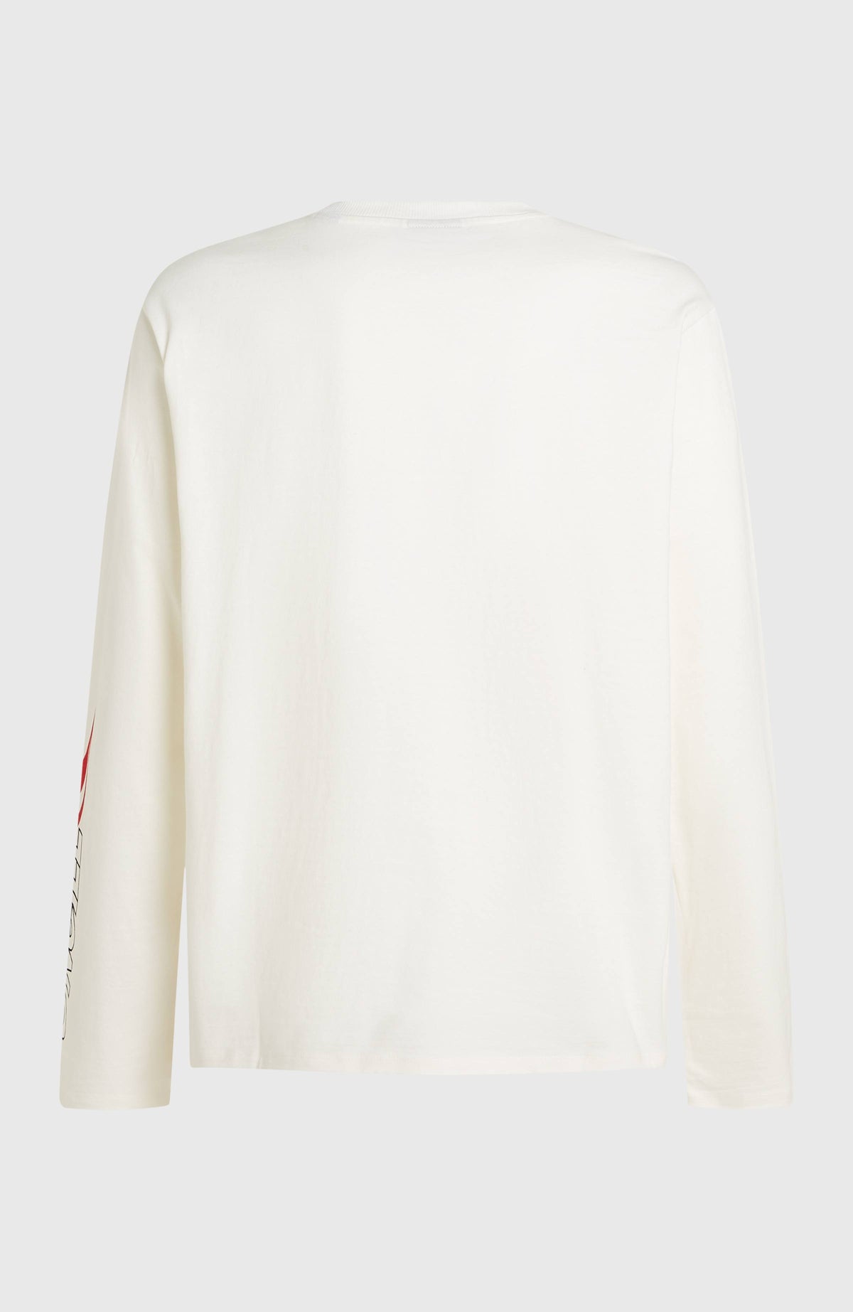 Essentials 90s Logo shirt met lange mouwen | Snow White