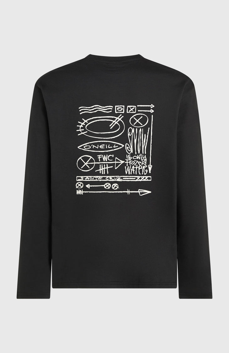 FWC'Play shirt met lange mouwen | Black Out