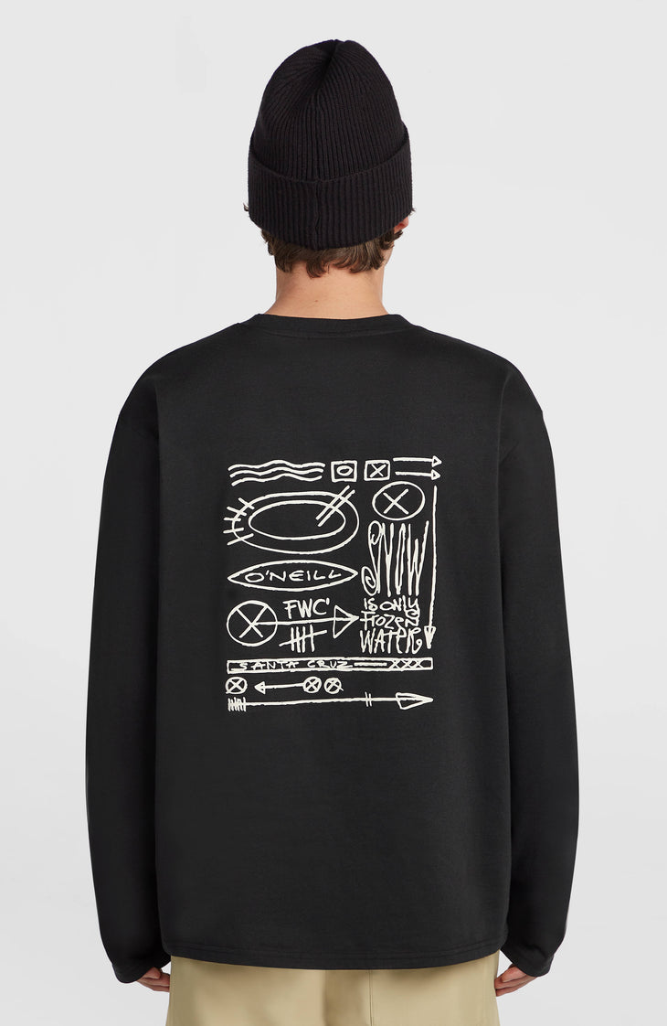 FWC'Play shirt met lange mouwen | Black Out