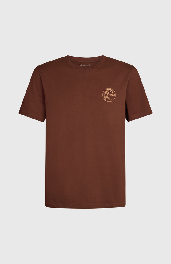 O'Riginals Retro Back-Print T-shirt | Hazel Spice