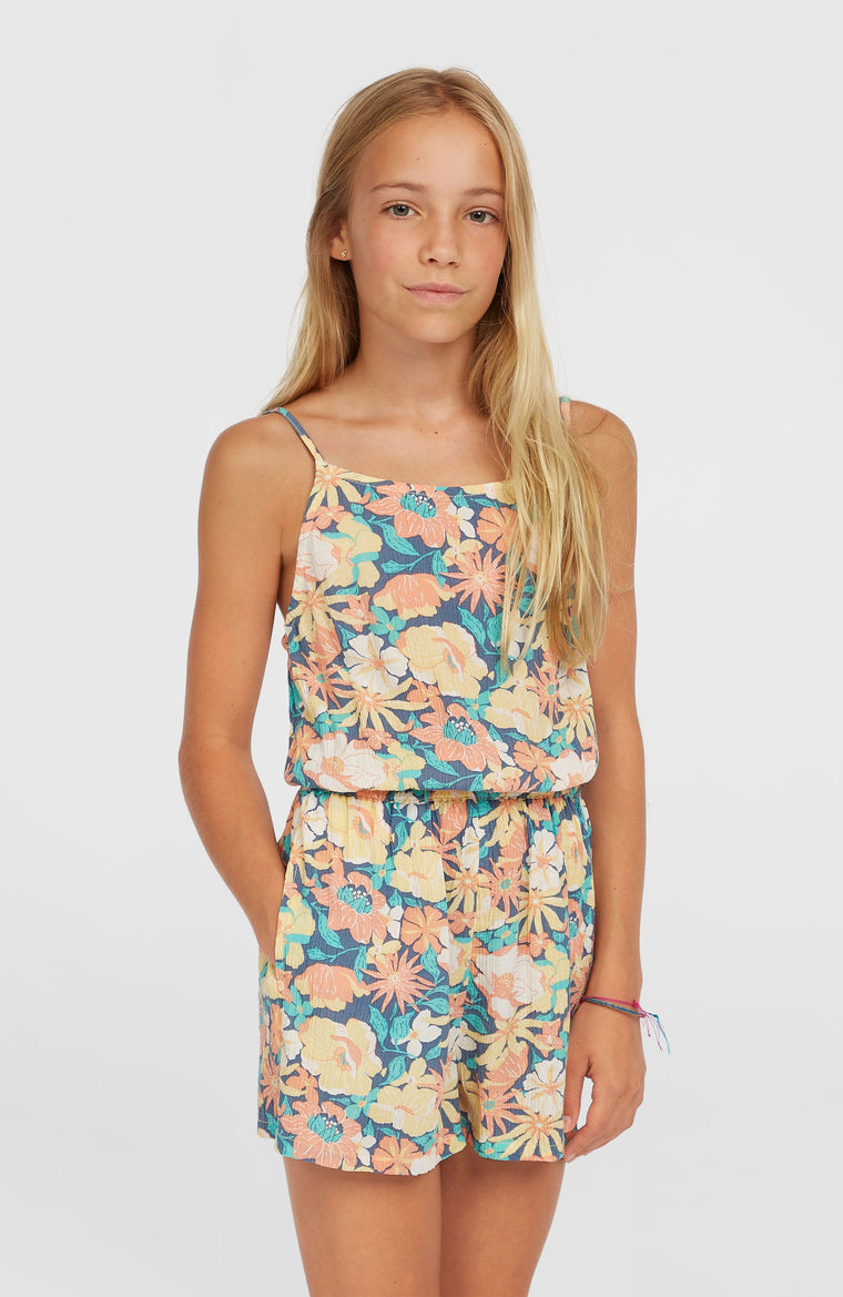 Summer geweven playsuit | Blue Santa Monica Summer geweven playsuit | Blue Santa Monica
