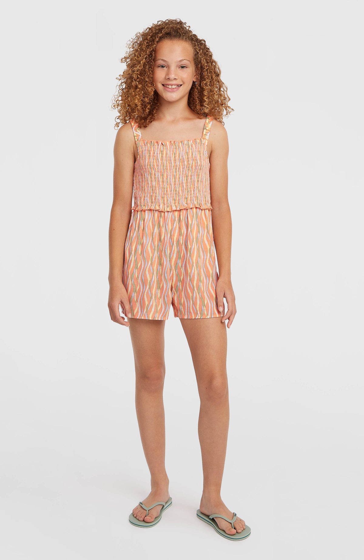 O'Neill geweven playsuit | Funky Peach Swirly