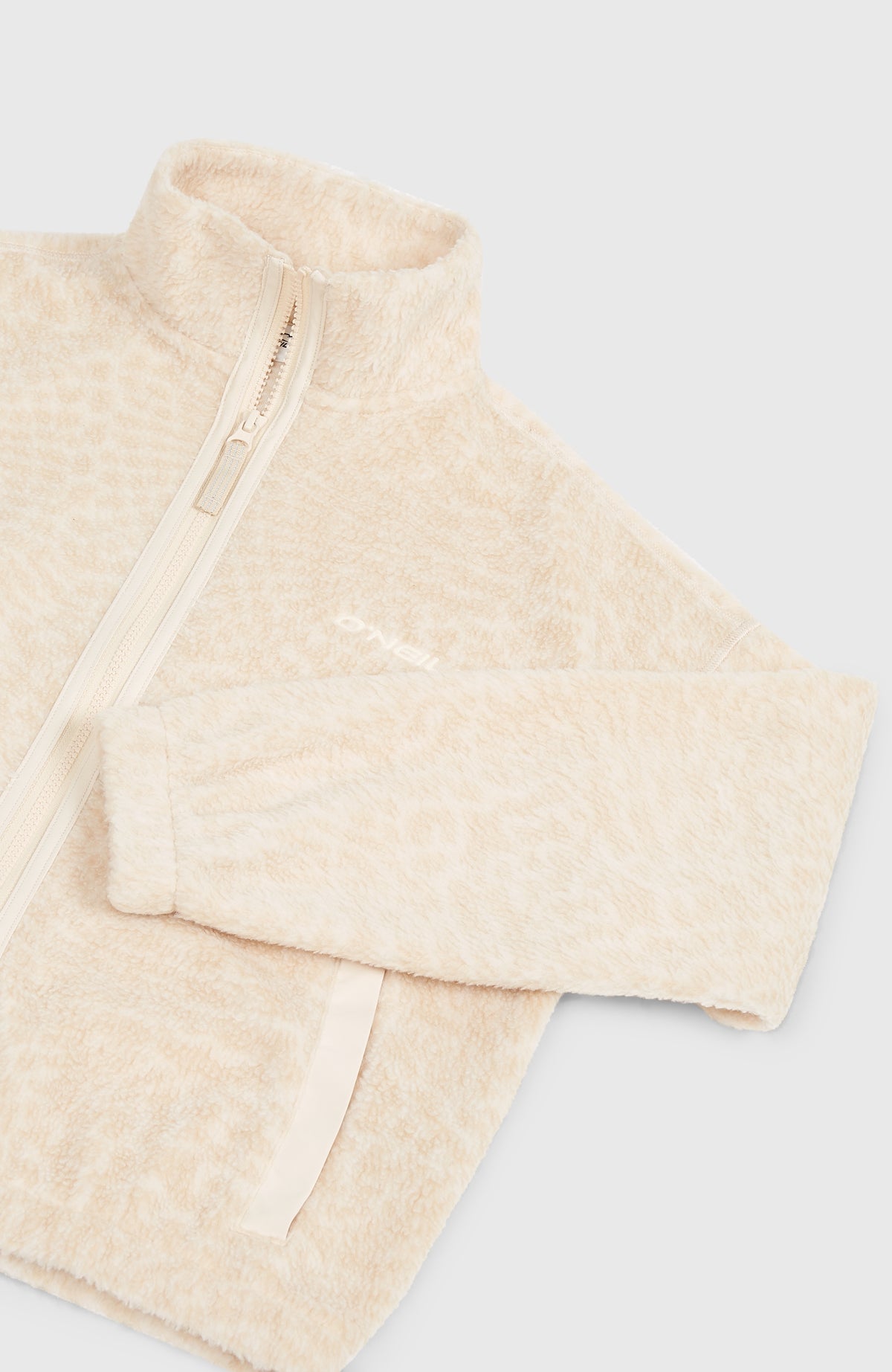 High-Pile fleecevest met volledige rits | Macaron Animalica