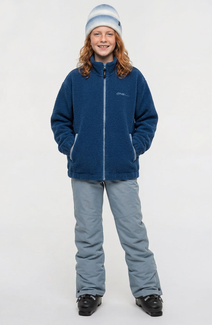 High-Pile fleecevest met volledige rits | Regal Blue